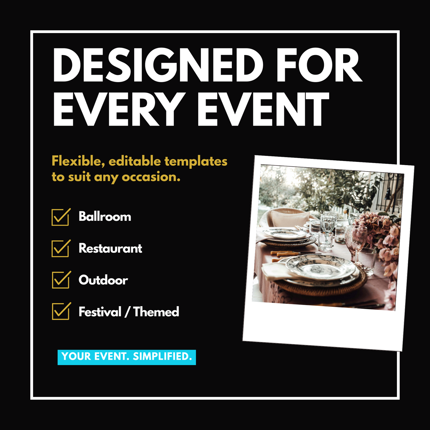 Charity Event Template Set - Complete Planning Bundle