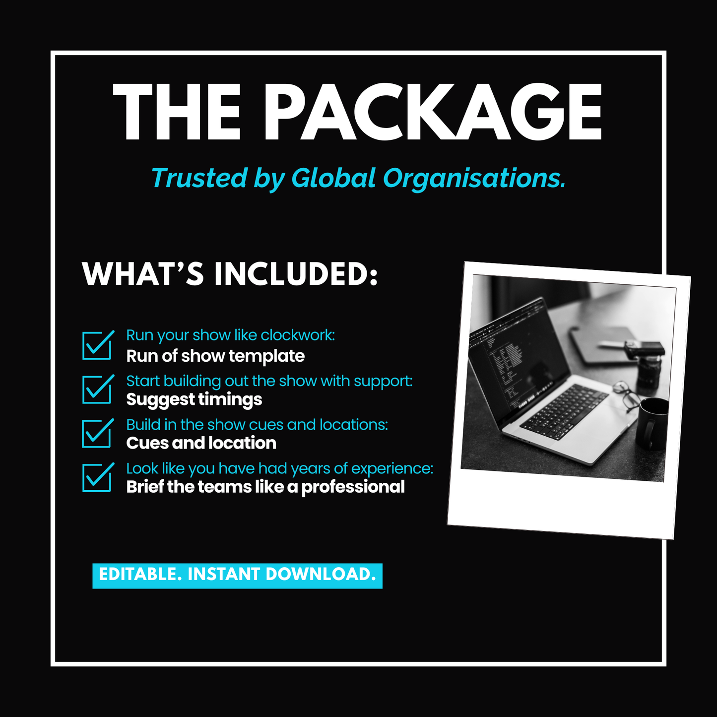 Corporate Event Run of Show Template - Event Planning & Production Guide